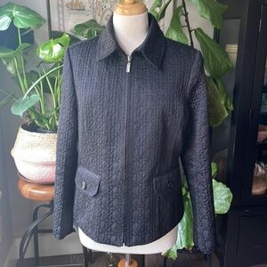 Beautiful Black Weather Tamer Quilted Jacket